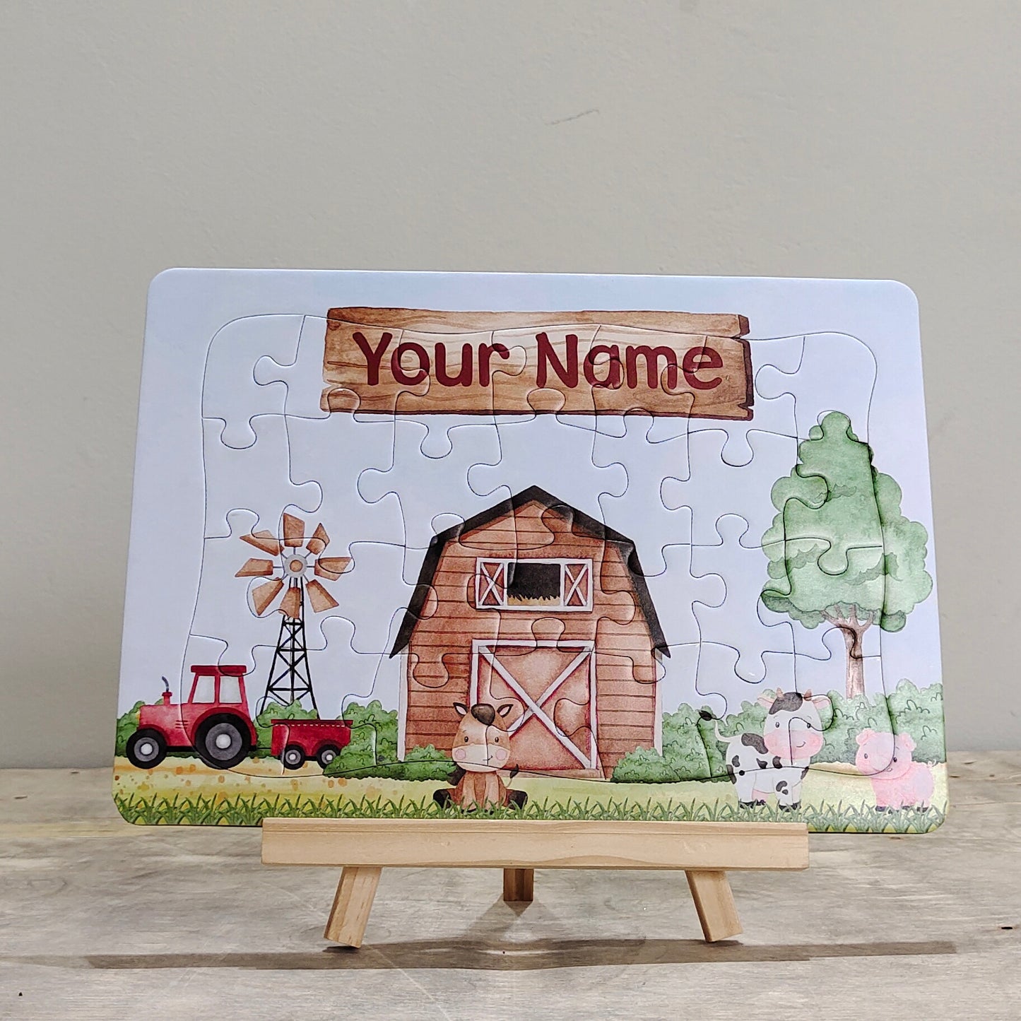 28 Piece Farm Animal Puzzle